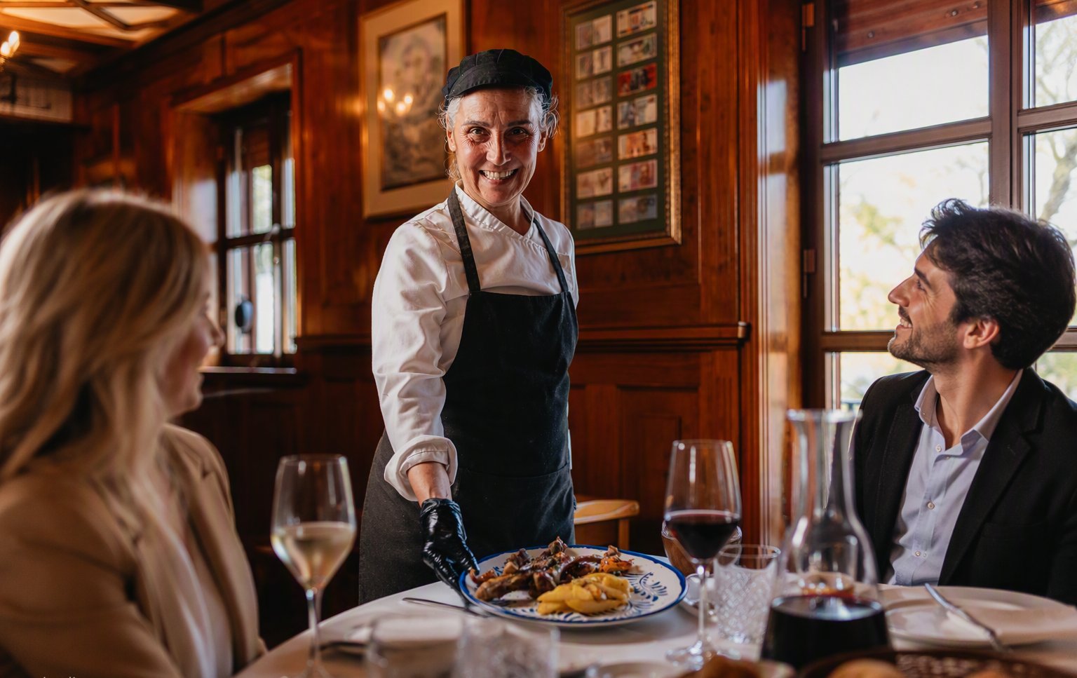 Service at Casa María — presented with care