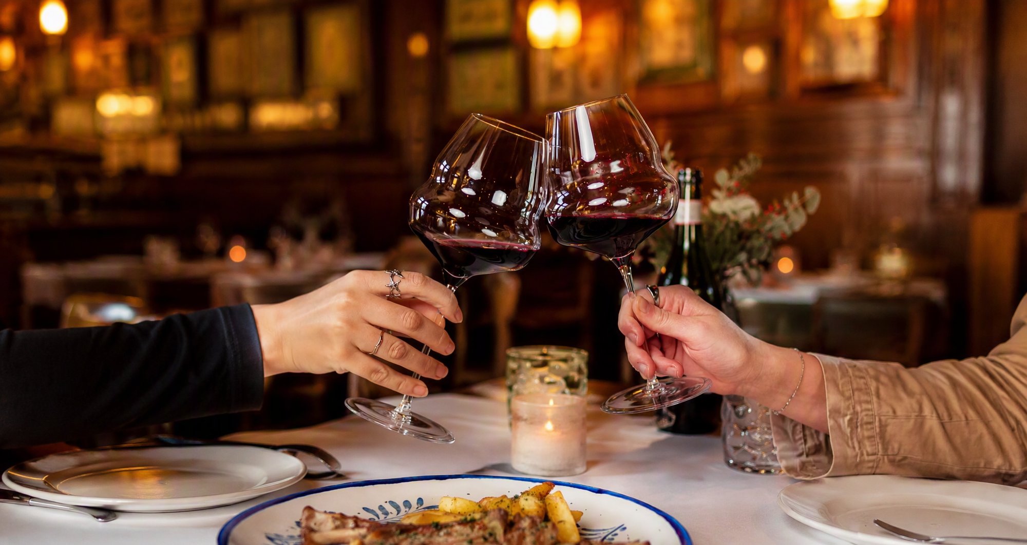 A toast at Casa María